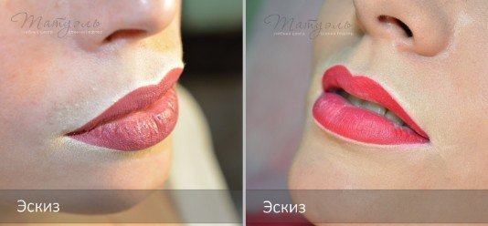 Напыление губ обучение Напыление губ обучение