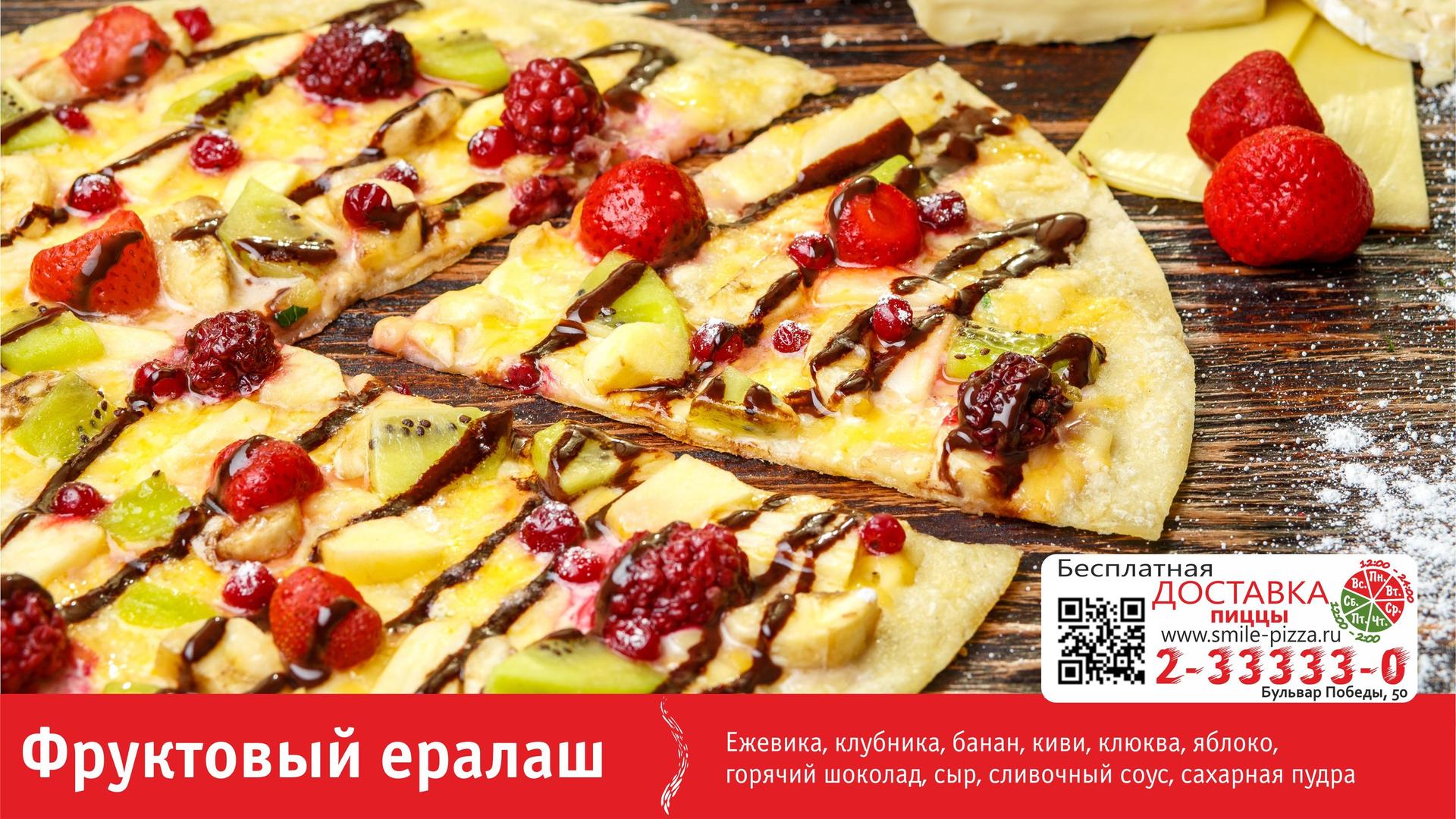 Пицца с бананом и шоколадом рецепт Пицца с бананом и шоколадом рецепт