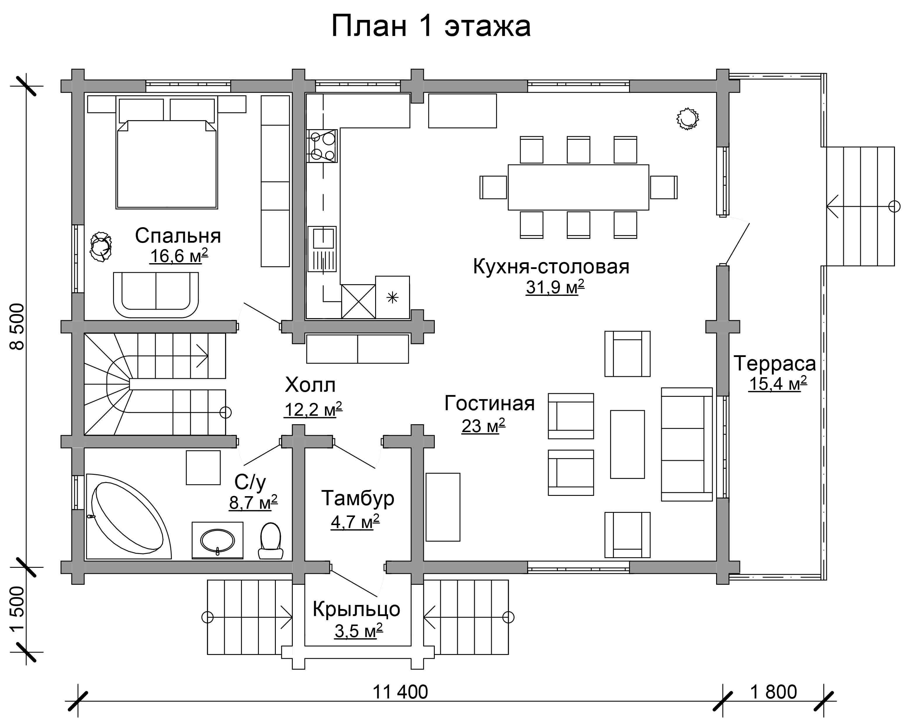 Дома из сруба под усадку в Перми – Построить дом под усадку из бруса: 29  строительных компаний, 10 отзывов, фото – Zoon.ru