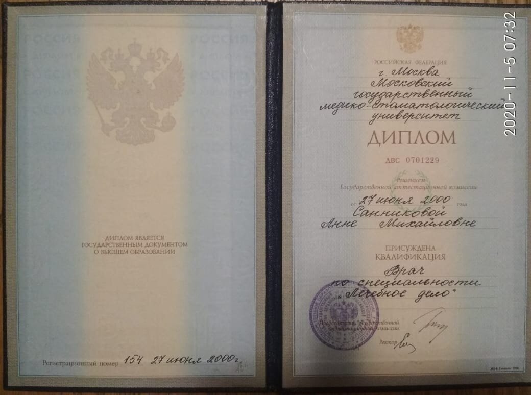 Анна Михайловна Санникова