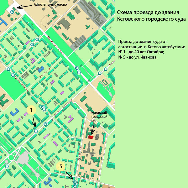 Карта кстово и старого кстово