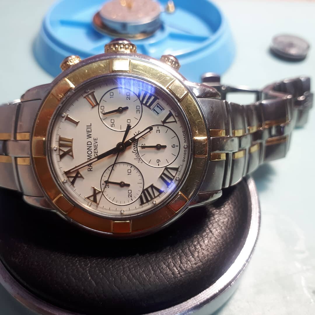 Chronograph Sapphire Crystal Swiss made 50м