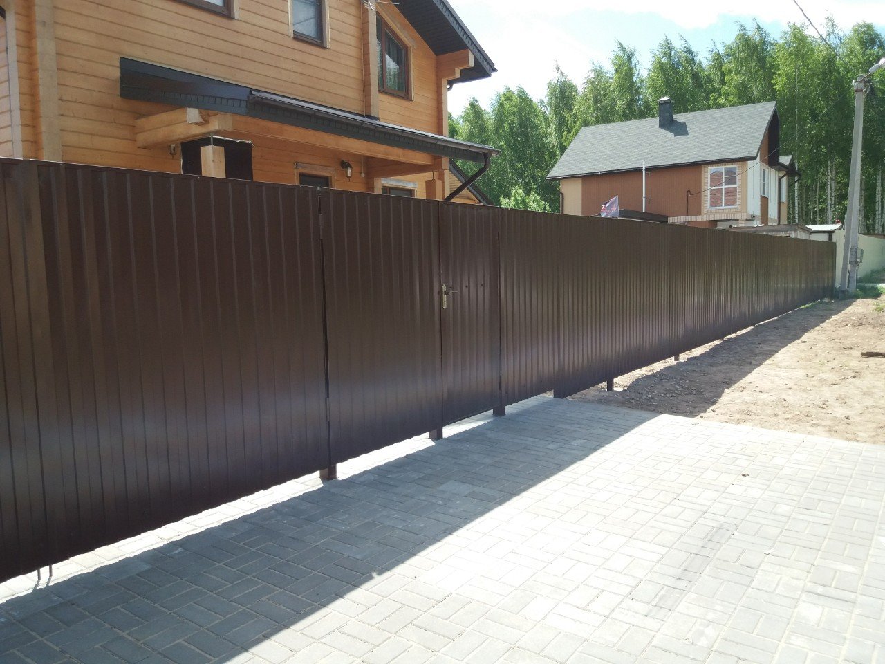 Ограждение для строительных работ