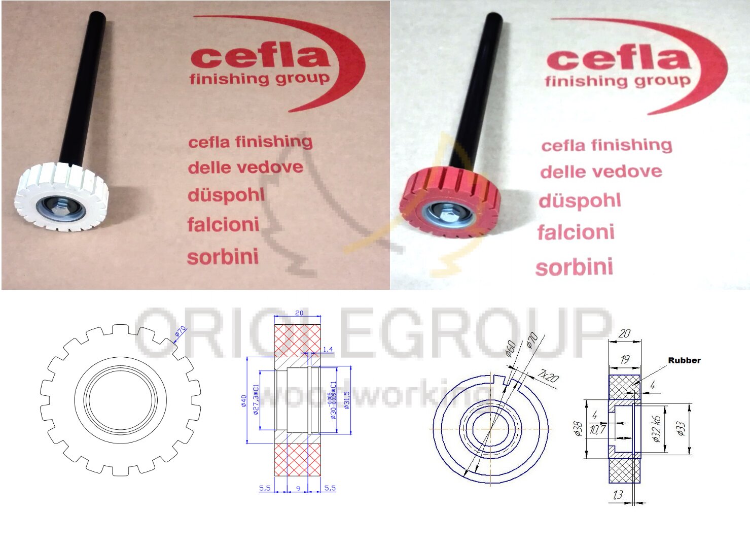 Зап. Части Cefla 200300050