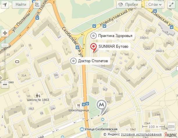 М скобелевская карта