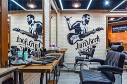 Барбершоп Hard Rock, с рейтингом 4.9 - находится по адресу Московская область, Одинцовский городской округ, дачный посёлок Лесной Городок, Центральная улица, 8 