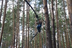 Парк отдыха Лесная галактика, с рейтингом 3.5 - находится по адресу Свердловская область, Арамиль, Сосновая, 12 