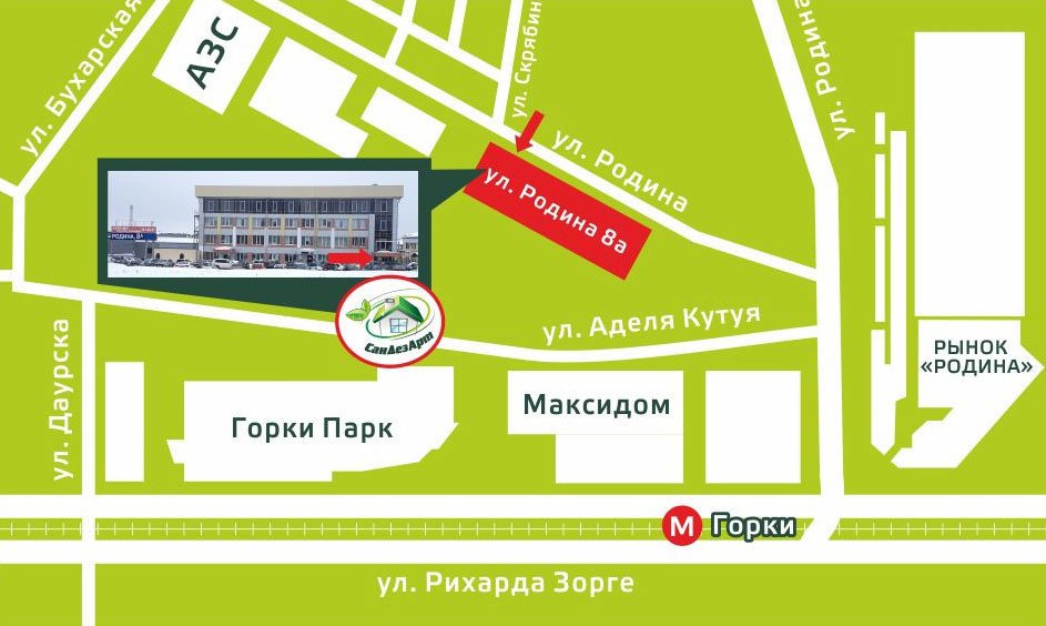 Московский рынок казань карта