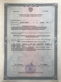 сертификат/документ Наркологического центра Похмелочная на улице Авроры