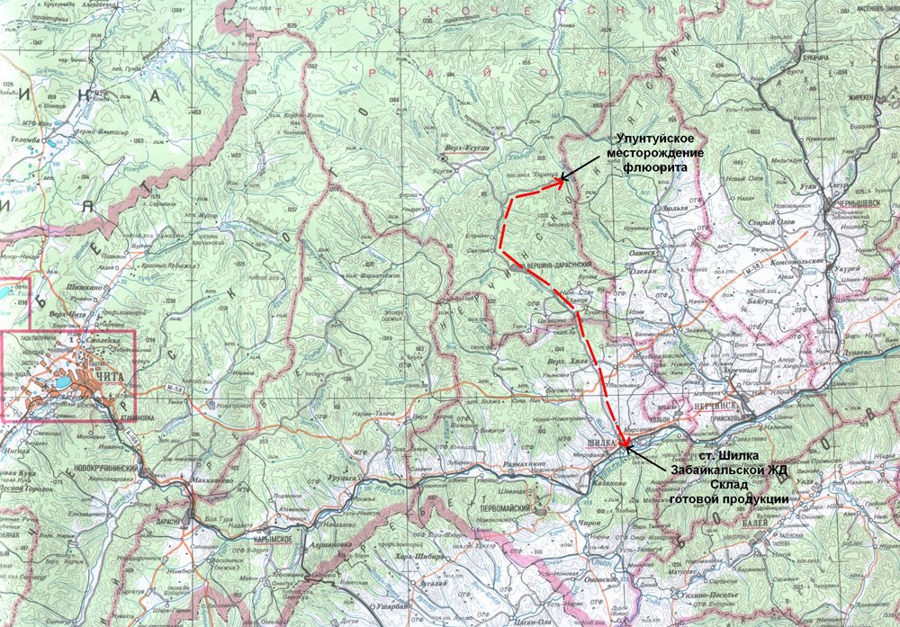 Карта тунгокоченского района забайкальского края подробная