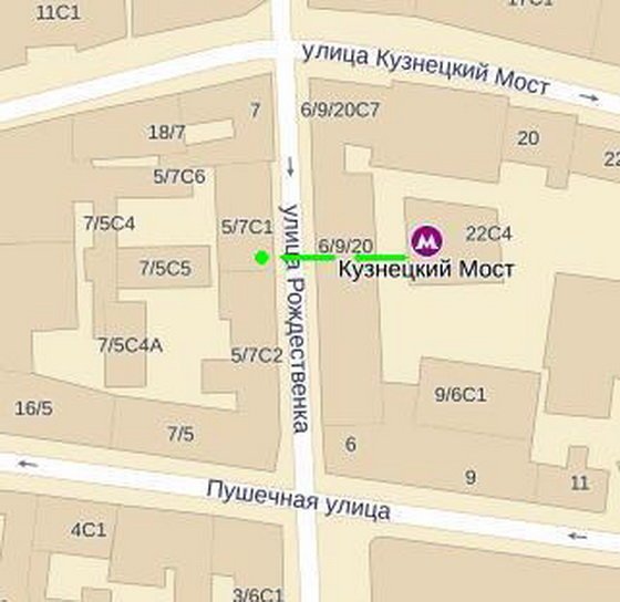 Кузнецкий мост распечатать