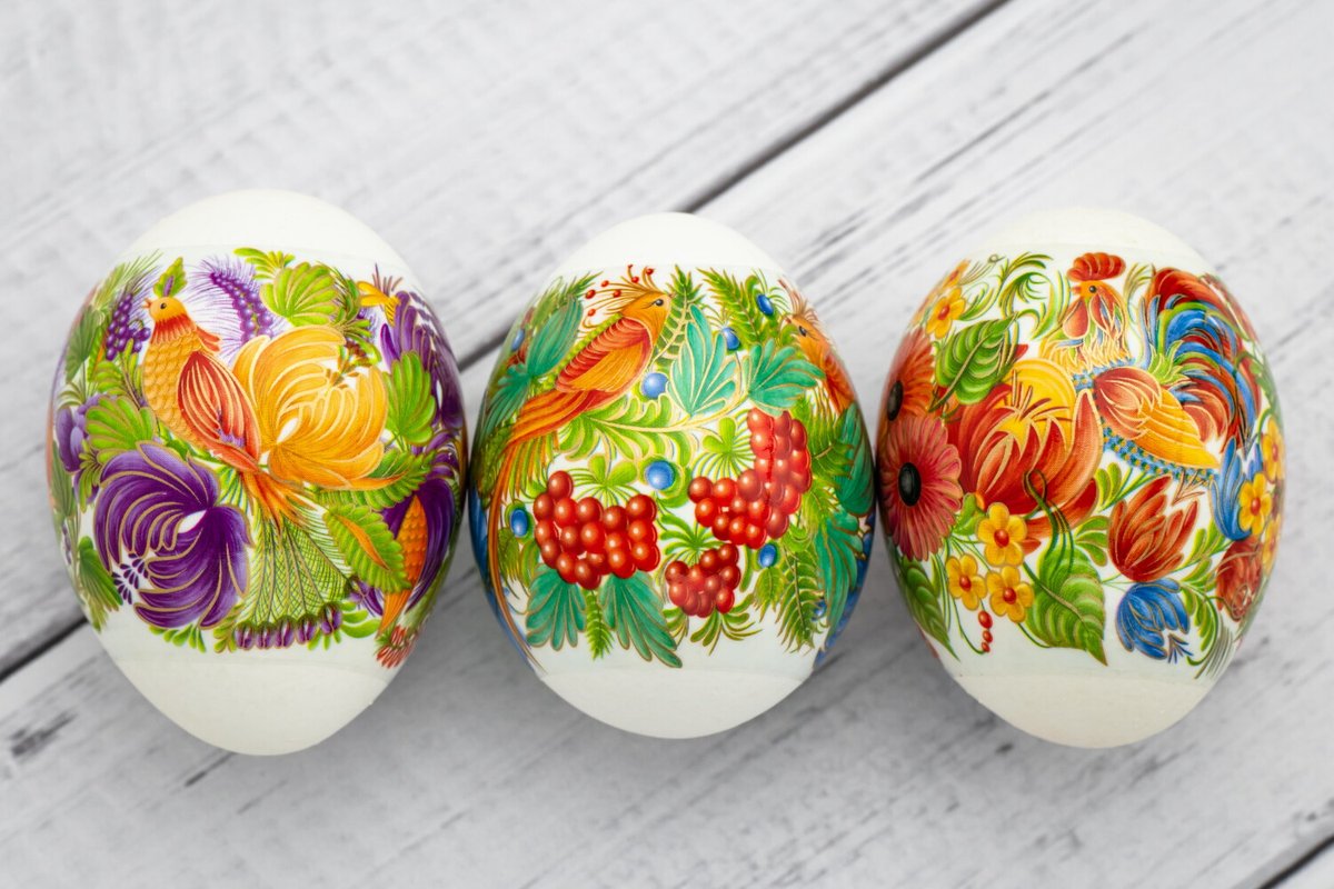 Термонаклейки на яйцах