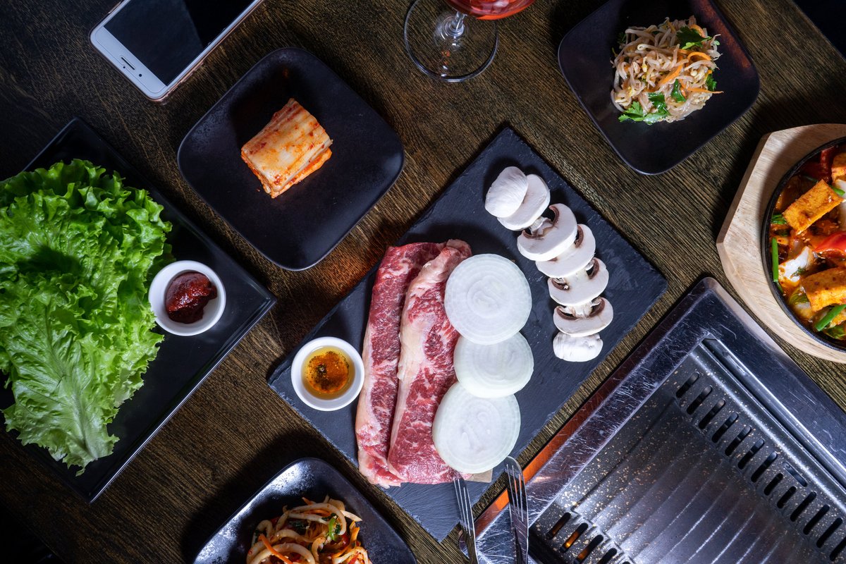 Корейский ресторан МАККОЛИ, Санкт-Петербург. Korean BBQ гриль, Санкт-Петербург. Кореан ББК гриль. Кореана ресторан гриль.