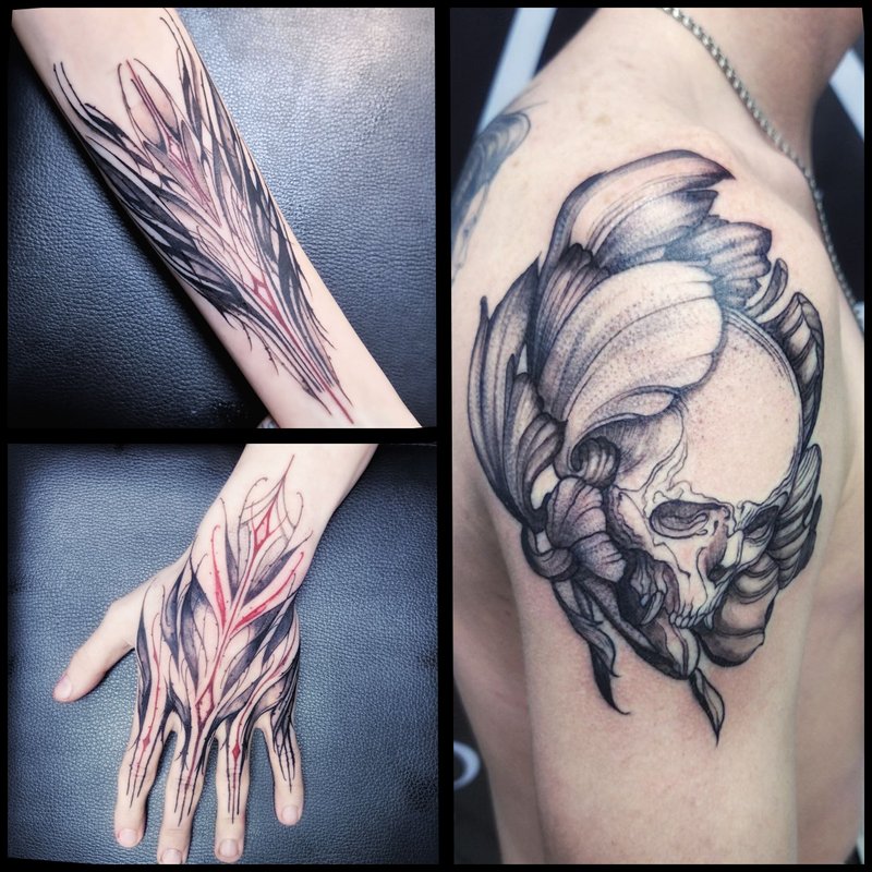 фотография работы Тату-студии Portal Tattoo на улице Дмитрия Донского