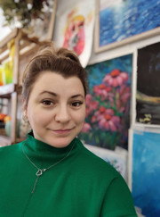 Учитель рисования Александра Семьянцева