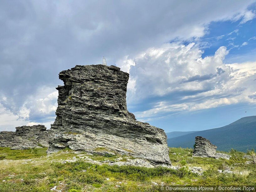 Перевал Дятлова в пасмурный день