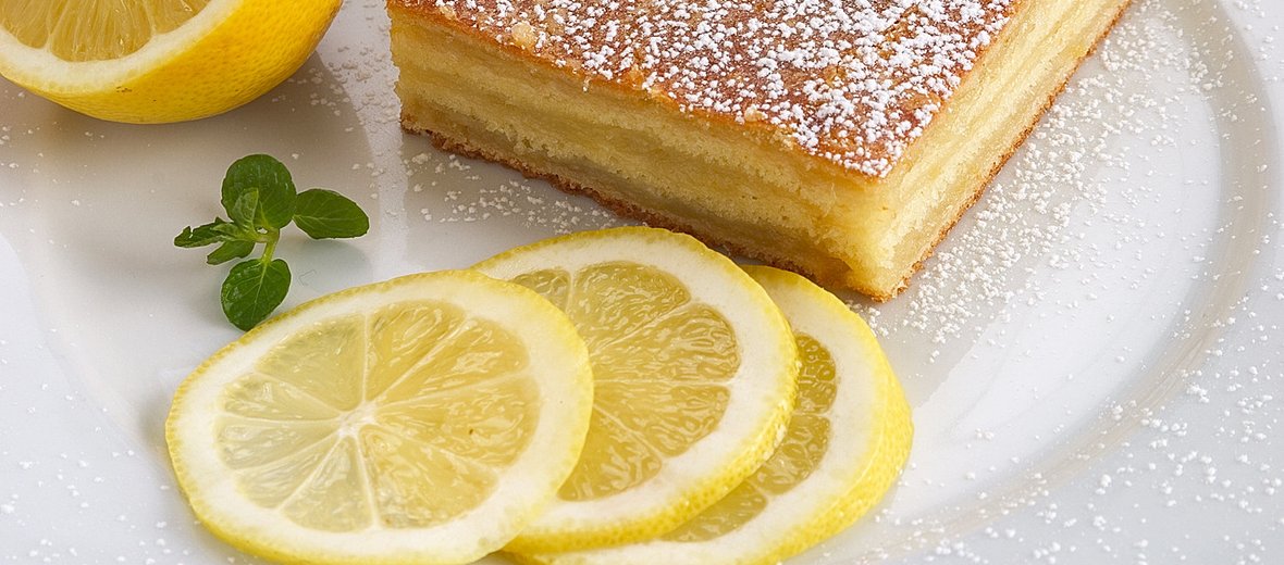 Пирог с лимоном без дрожжей