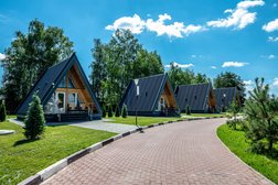 Дом отдыха Атлант Village, с рейтингом 4.9 - находится по адресу Московская область, Орехово-Зуево, Стадионная улица, 2 