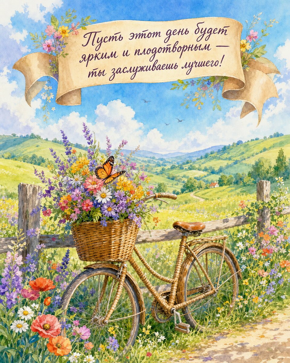 Открытка хорошего дня
