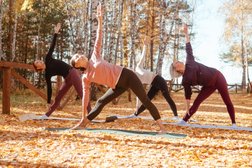 Студия йоги и фитнеса Йога Много, с рейтингом 4.4 - находится по адресу Новосибирская область, Бердск, Салаирская улица, 3 