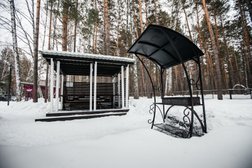 Экопарк-отель Чкаловские дачи, с рейтингом 3 - находится по адресу Новосибирская область, дп. Мочище, микрорайон Дом отдыха Мочище, 4 