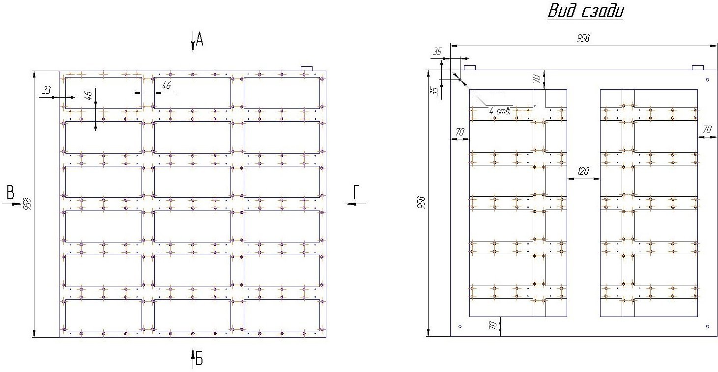 Раскрой модуль. Светодиодный кабинет 640х640 схема сборки. Кабинет светодиодного экрана чертеж. Кабинет для светодиодного модуля чертеж. Кабинет видеоэкрана чертеж.