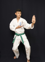 Тренер по каратэ Адлет Амангельды