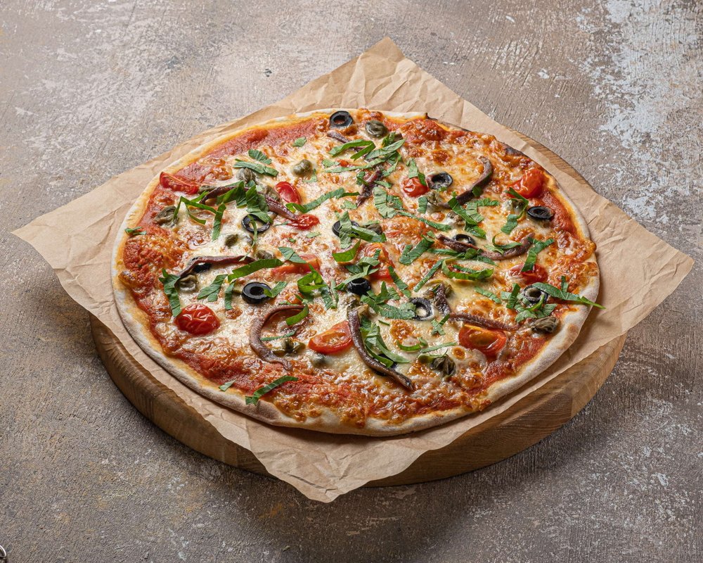 сицилийская пицца с анчоусами фото 26