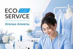 Ателье Eco-Service, с рейтингом 4.9 - находится по адресу Алматы, Ауэзовский р-н, Алматы, ул Мустафина, д 5б 