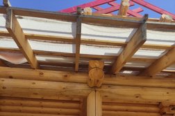 Строительная компания 100 срубов, с рейтингом 4.5 - находится по адресу Московская область, пгт Отрадное, Пятницкое шоссе 7 километр, вл4а 