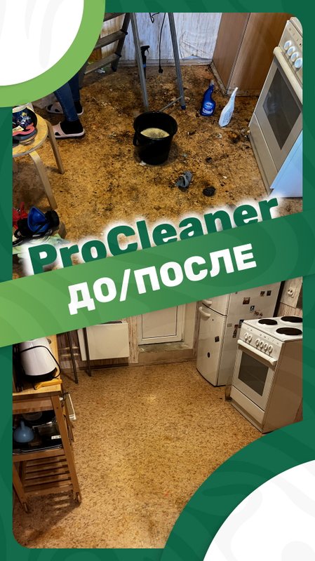 фотография работы ProCleaner