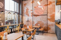 Бургерная M.A.P burgershop, с рейтингом 4.7 - находится по адресу Московская область, городской округ Мытищи, посёлок Вешки, Заводская улица, с16 
