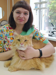 Ветеринар, ветеринарный врач-терапевт Юлия Ивановна Лисянская