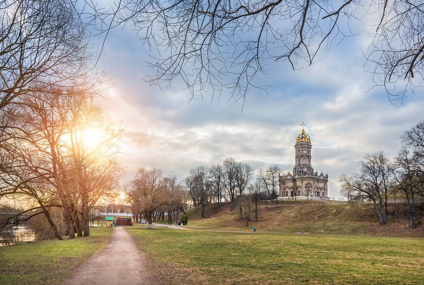 Усадьба Дубровицы, Знаменская церковь, Подольск, Московская область