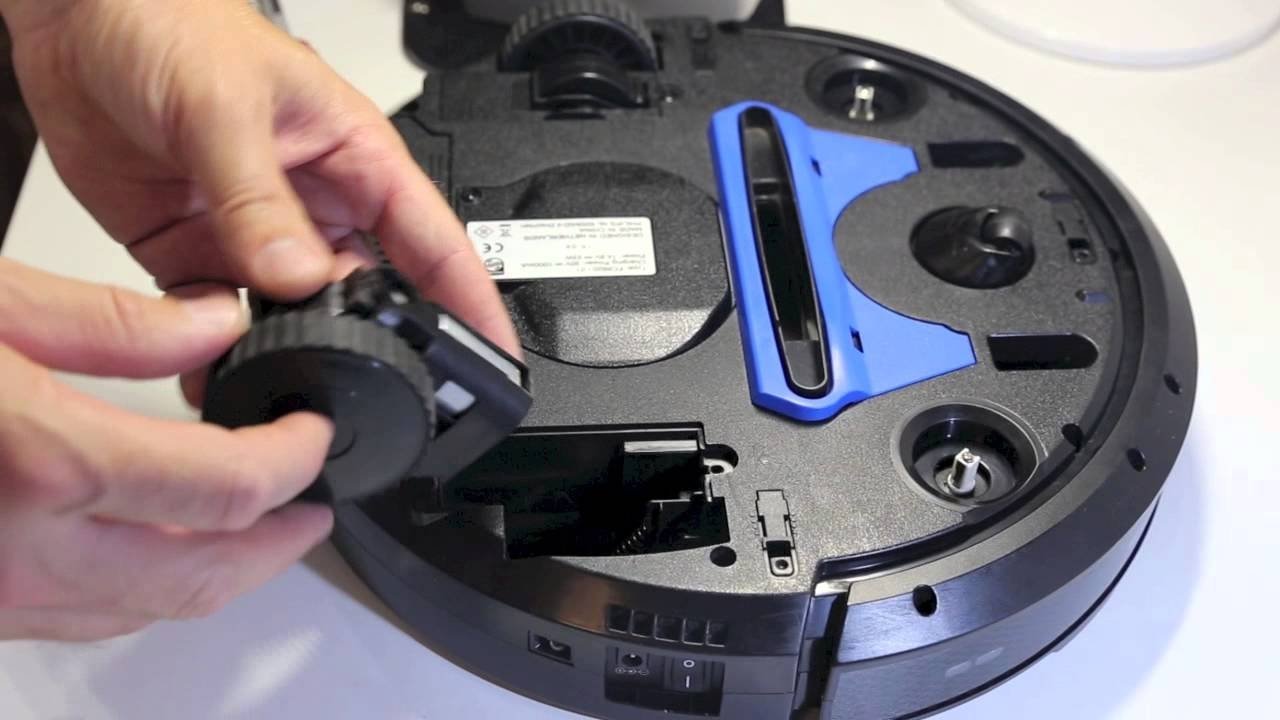 Как снять колесо с робота пылесоса xiaomi Рембыттехника, сервисный центр в Кировском районе в Хабаровске 