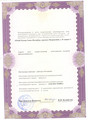 сертификат/документ Стоматологии Жемчужная улыбка на Дыбенко