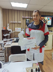 Мастер ногтевого сервиса Ольга Валерьевна Халикова