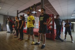Клуб бокса и единоборств Rocky, с рейтингом 4.5 - находится по адресу Москва, улица Покрышкина, 3 