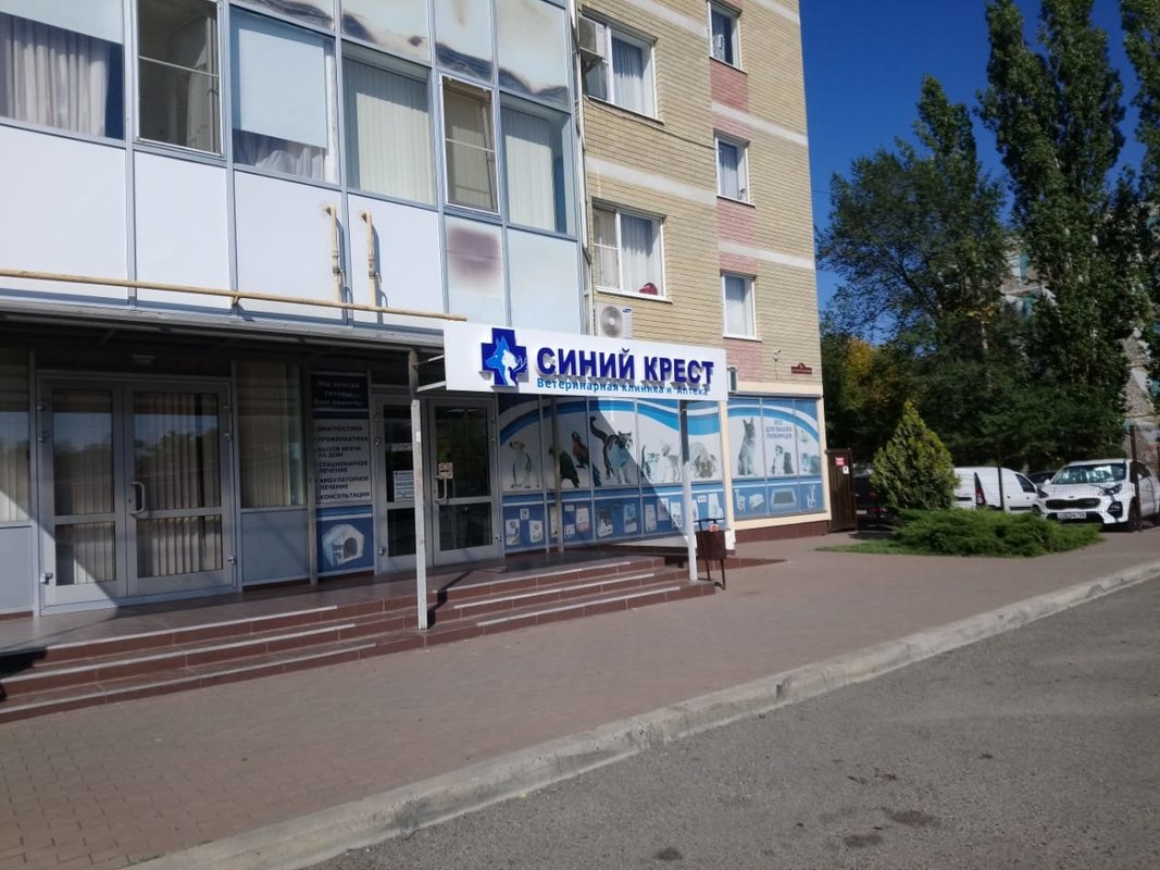 Синий крест Невинномысск Революционная улица