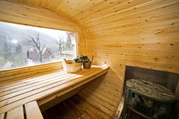Банный СПА-комплекс Bridge Mountain, с рейтингом 4.1 - находится по адресу Краснодарский край, пгт Красная Поляна, Защитников Кавказа, 120/3 