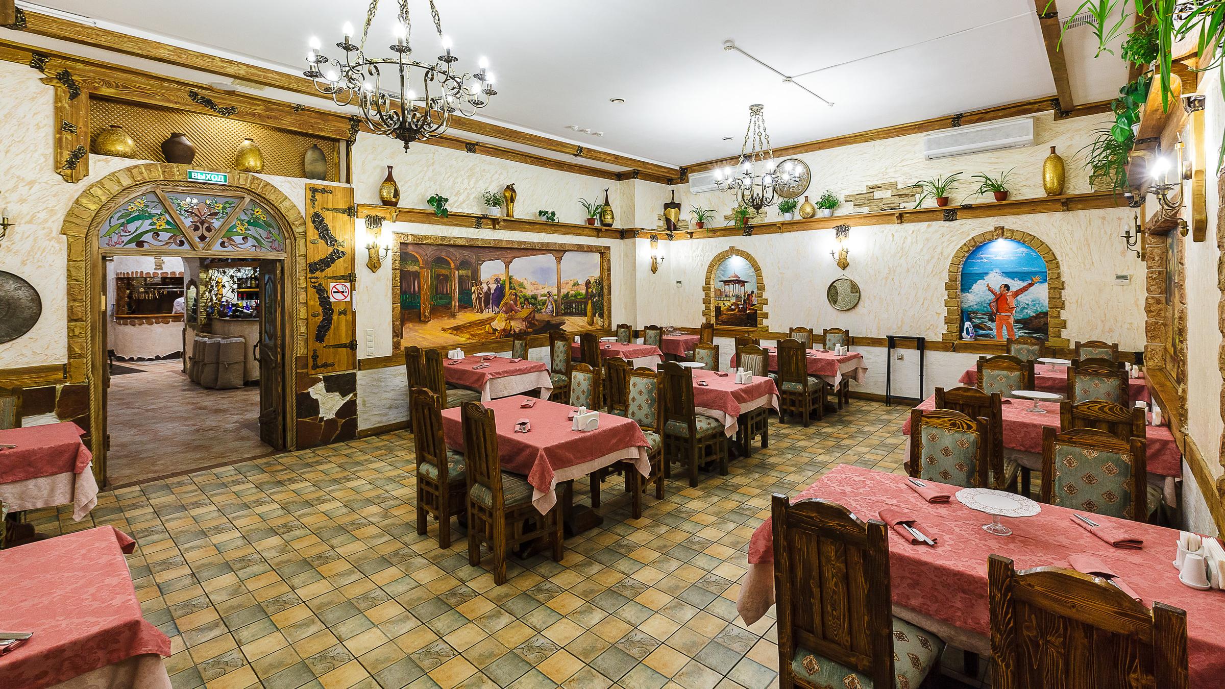 бакинский дворик ресторан москва