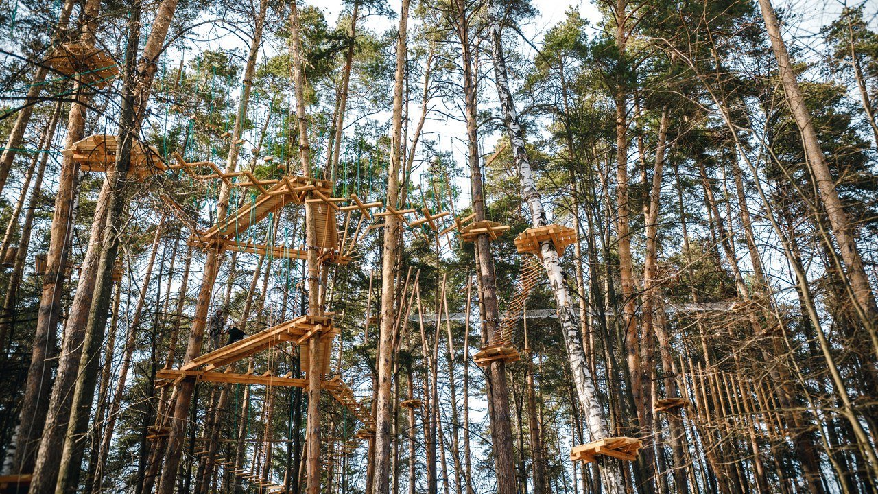 Веревочный парк казань