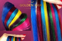 Golden hair