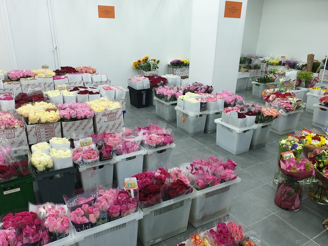 База цветов в Москве