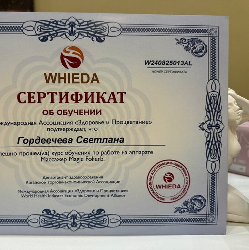 Светлана Владимировна Гордеечева